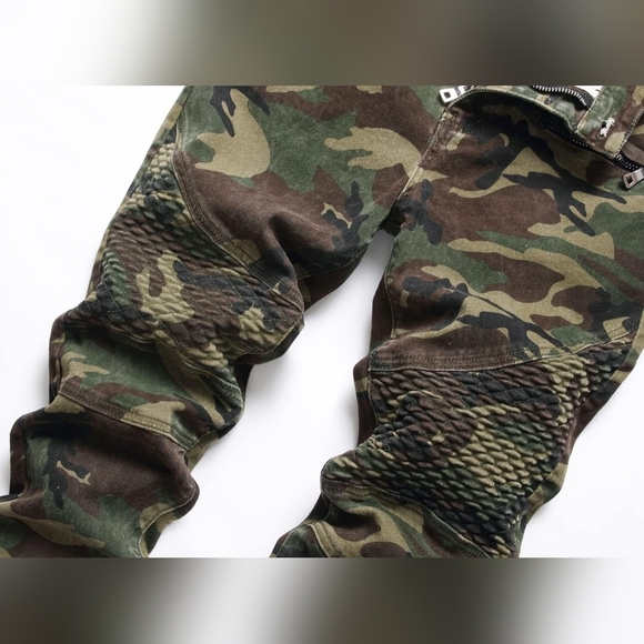 New Men's Designed Unique Street Urbanwear Jeans Multiple Sizes - Picture 4 of 4